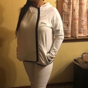 White VS Pink jacket